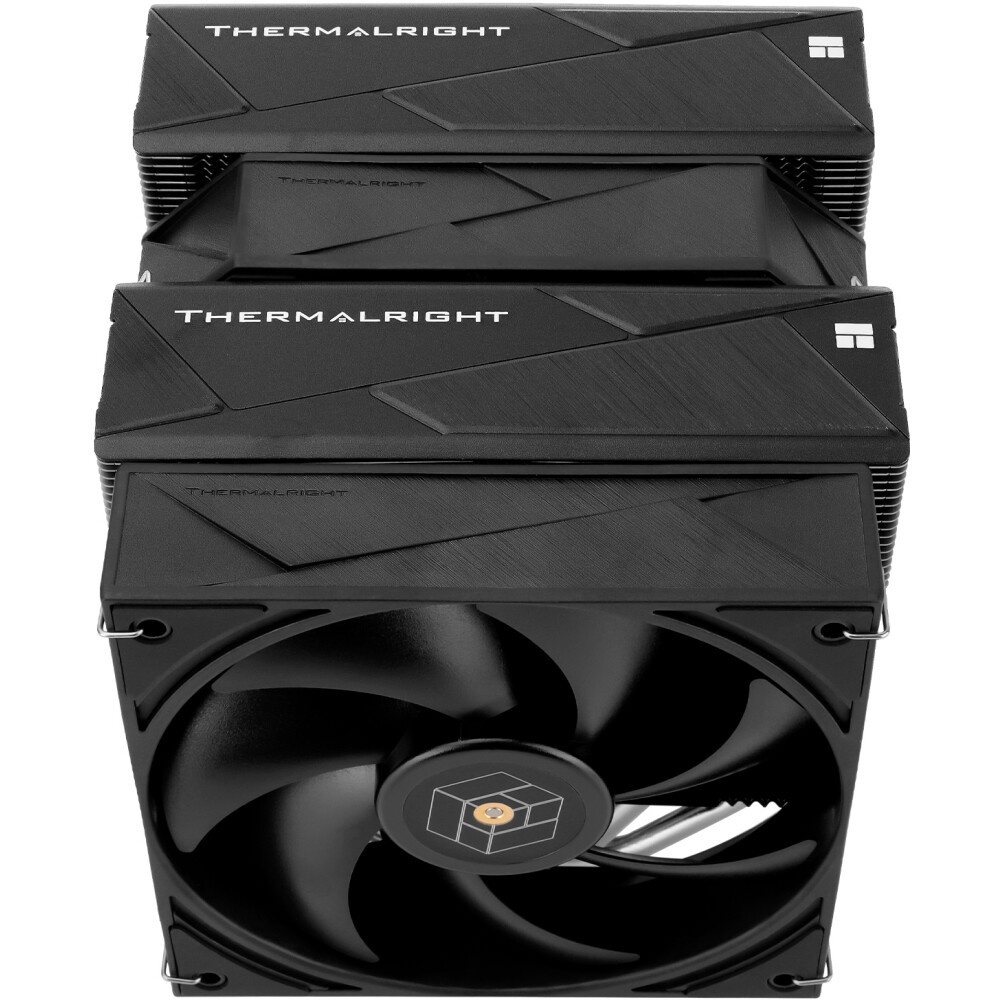 Кулер для процессора Thermalright Royal Knight 120 SE White (4-pin PWM, 155mm, Ni/Cu, 6x6mm, 2x120mm