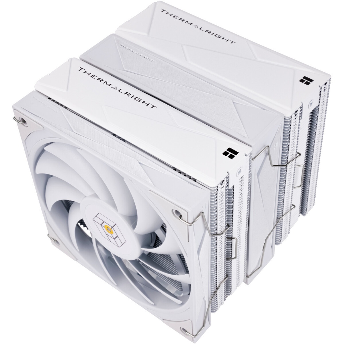 Кулер для процессора Thermalright Royal Knight 120 SE White (4-pin PWM, 155mm, Ni/Cu, 6x6mm, 2x120mm