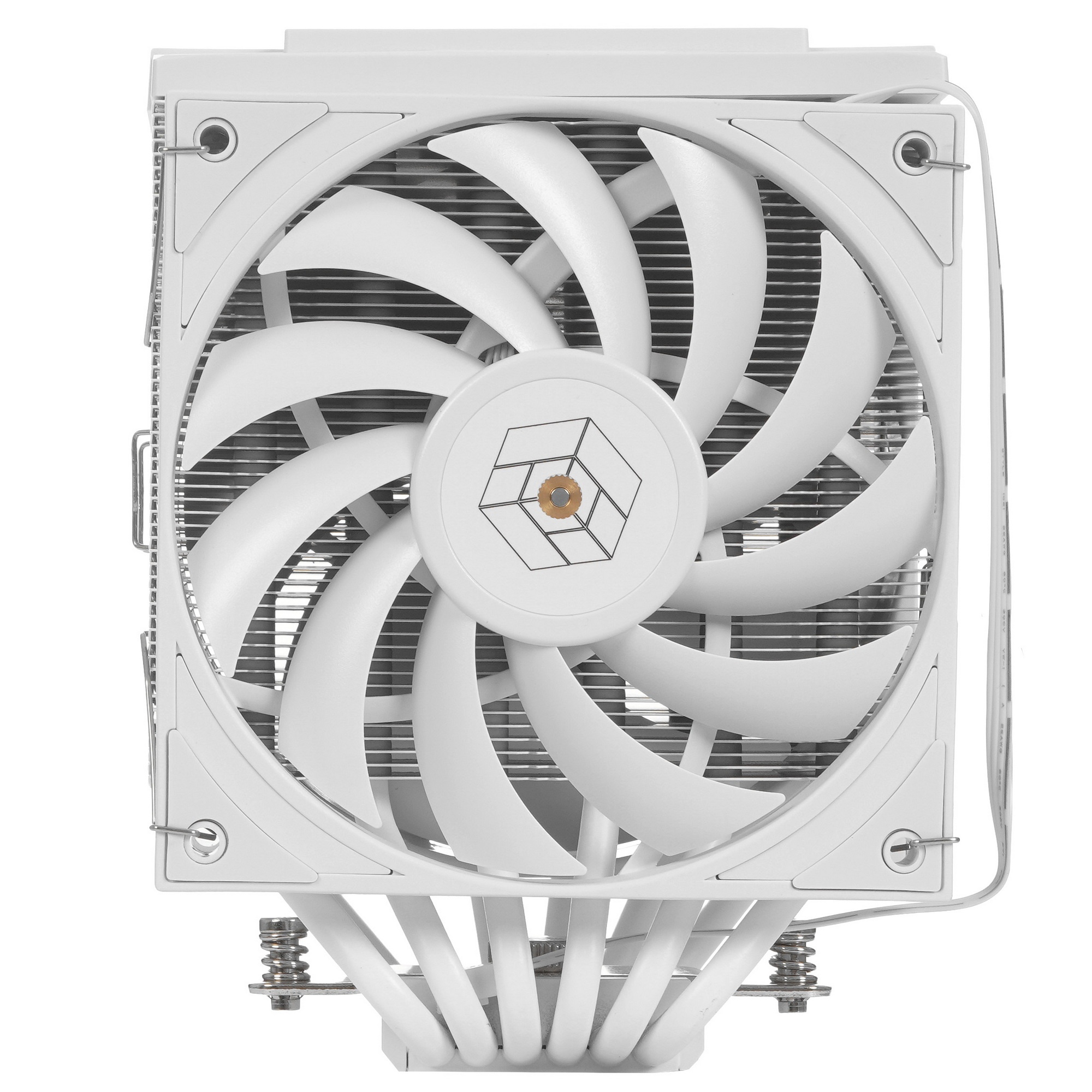 Кулер для процессора Thermalright Royal Knight 120 Digital White (4-pin PWM, LED temp., 162mm, Ni/Cu
