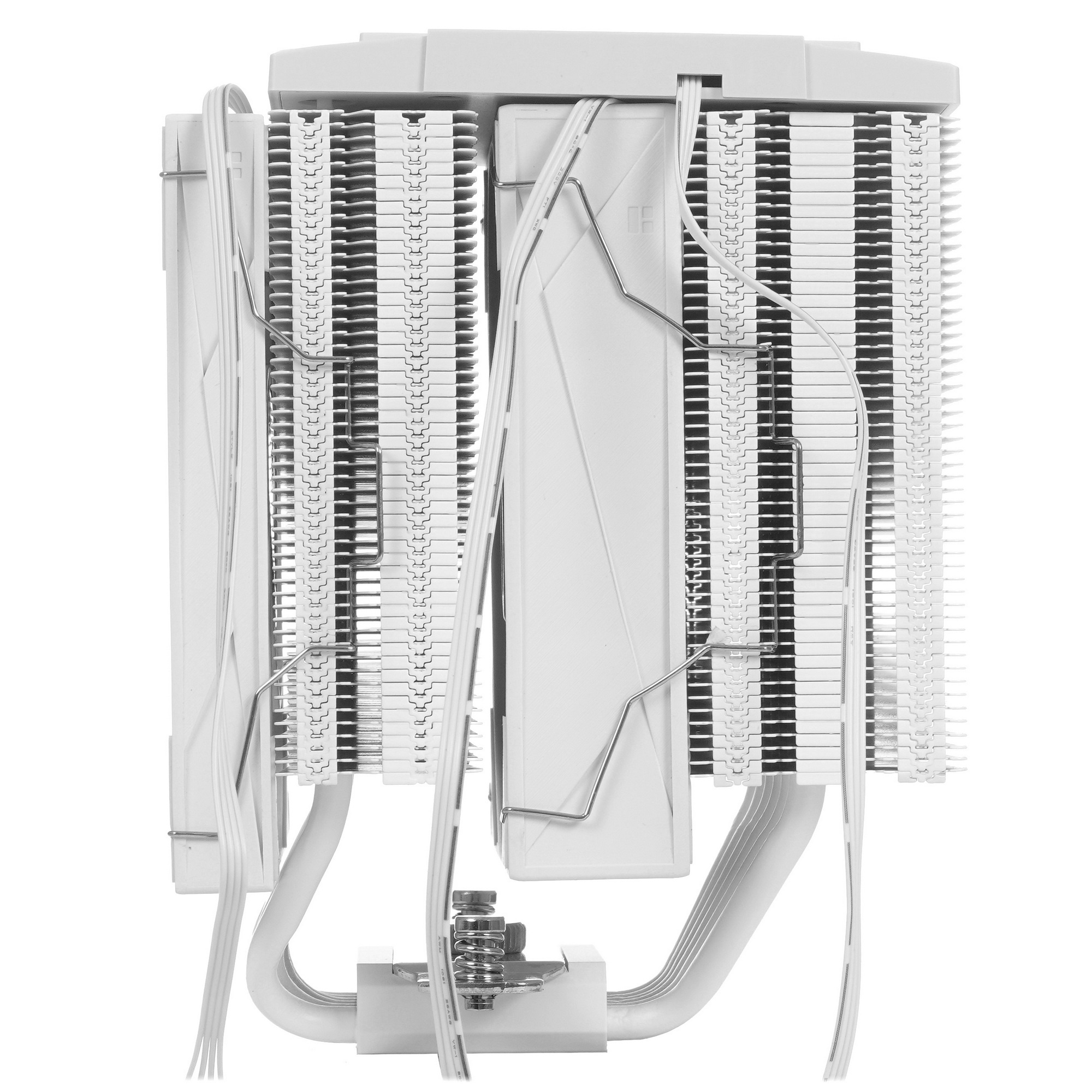 Кулер для процессора Thermalright Royal Knight 120 Digital White (4-pin PWM, LED temp., 162mm, Ni/Cu