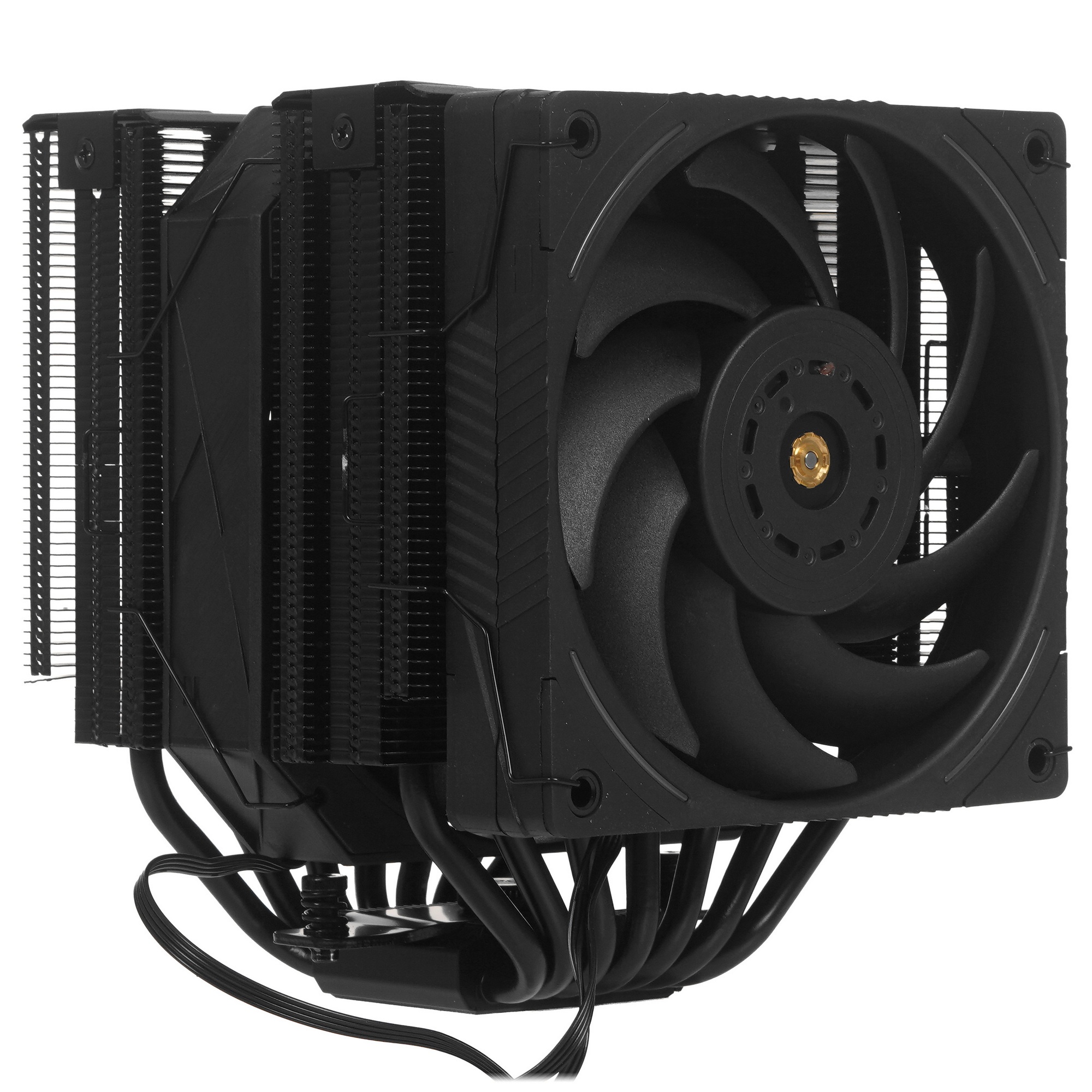 Кулер для процессора Thermalright Royal Pretor 130 Ultra Black (4-pin PWM, 158mm, Ni/Cu, 7x6mm, 1x12