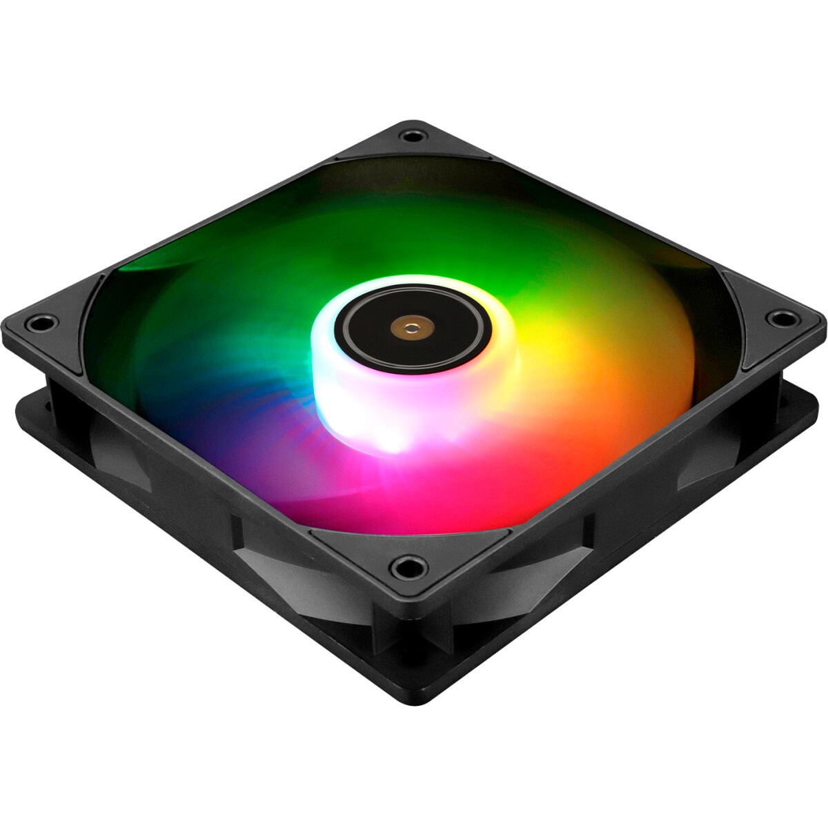 Кулер для корпуса Thermalright TL-M12QRW Reverse (124x120x25mm, 4-pin PWM, ARGB, 47.6CFM, 23.2dBA, 1