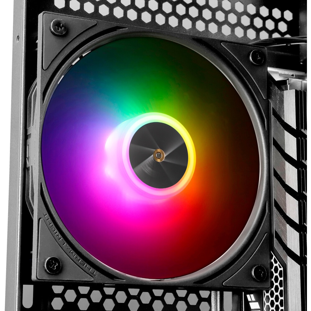 Кулер для корпуса Thermalright TL-S12R Reverse (120x120x25mm, 4-pin PWM, ARGB, 47.6CFM, 23.2dBA, 150