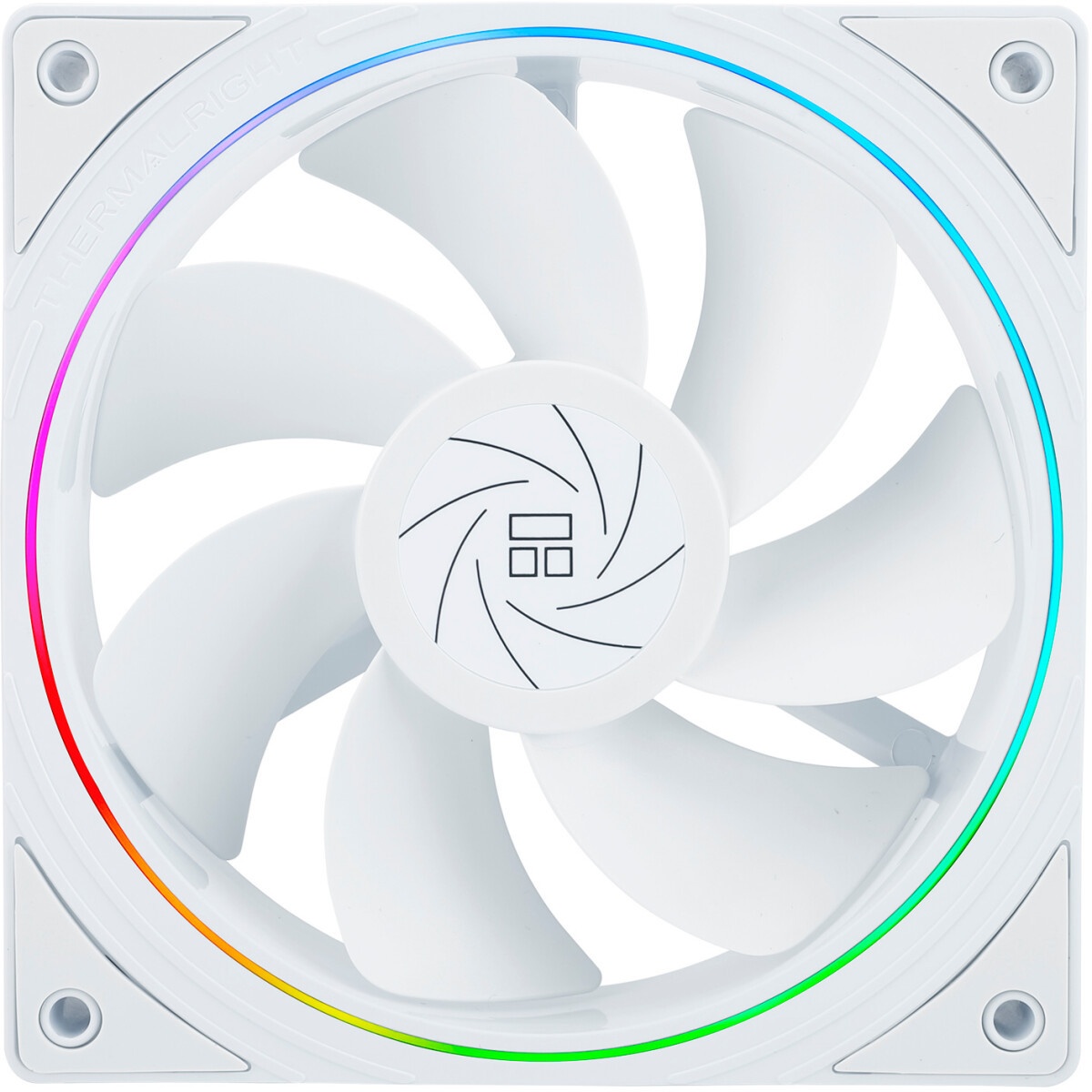 Кулер для корпуса Thermalright TL-S12RW Reverse (120x120x25mm, 4-pin PWM, ARGB, 47.6CFM, 23.2dBA, 15