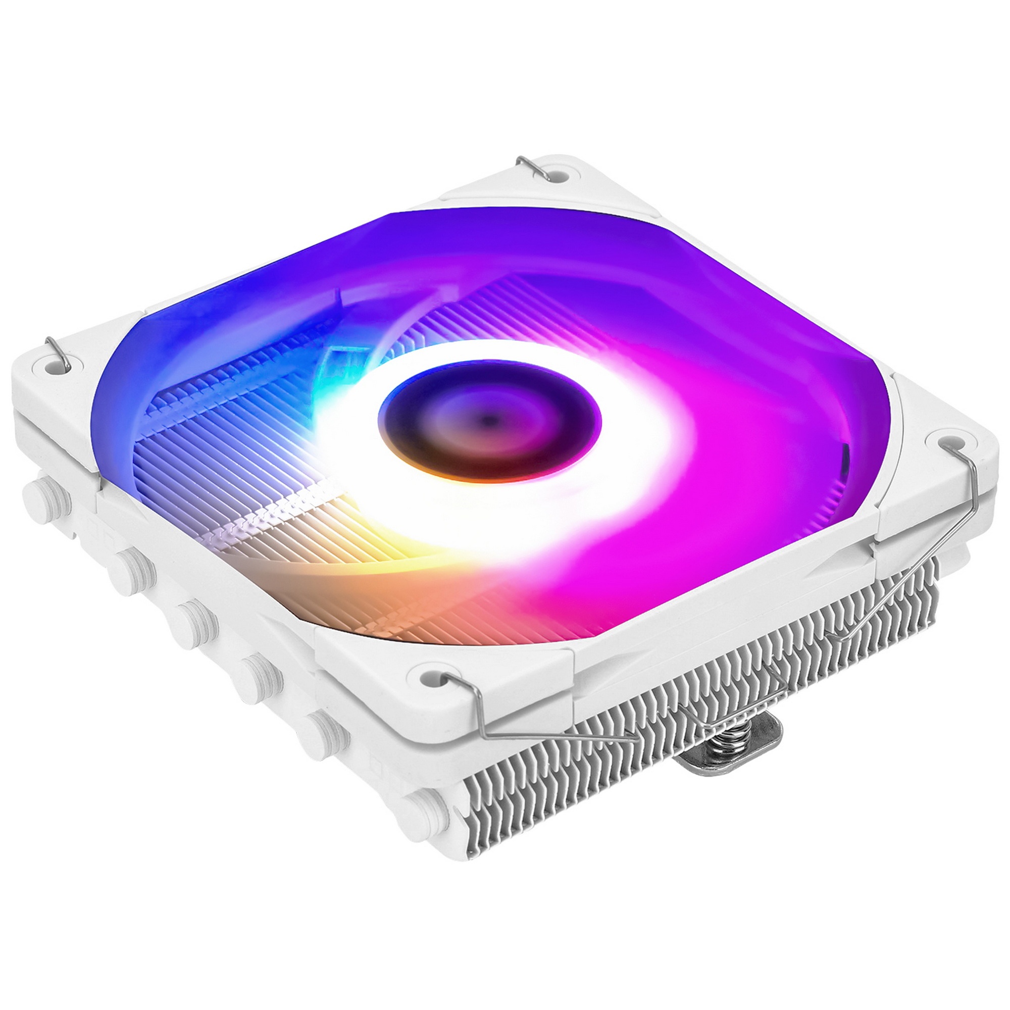 Кулер для процессора Thermalright AXP-120 X67 White Argb (4-pin PWM, 52mm, Ni/Cu, 6x6mm, ARGB, 1x120
