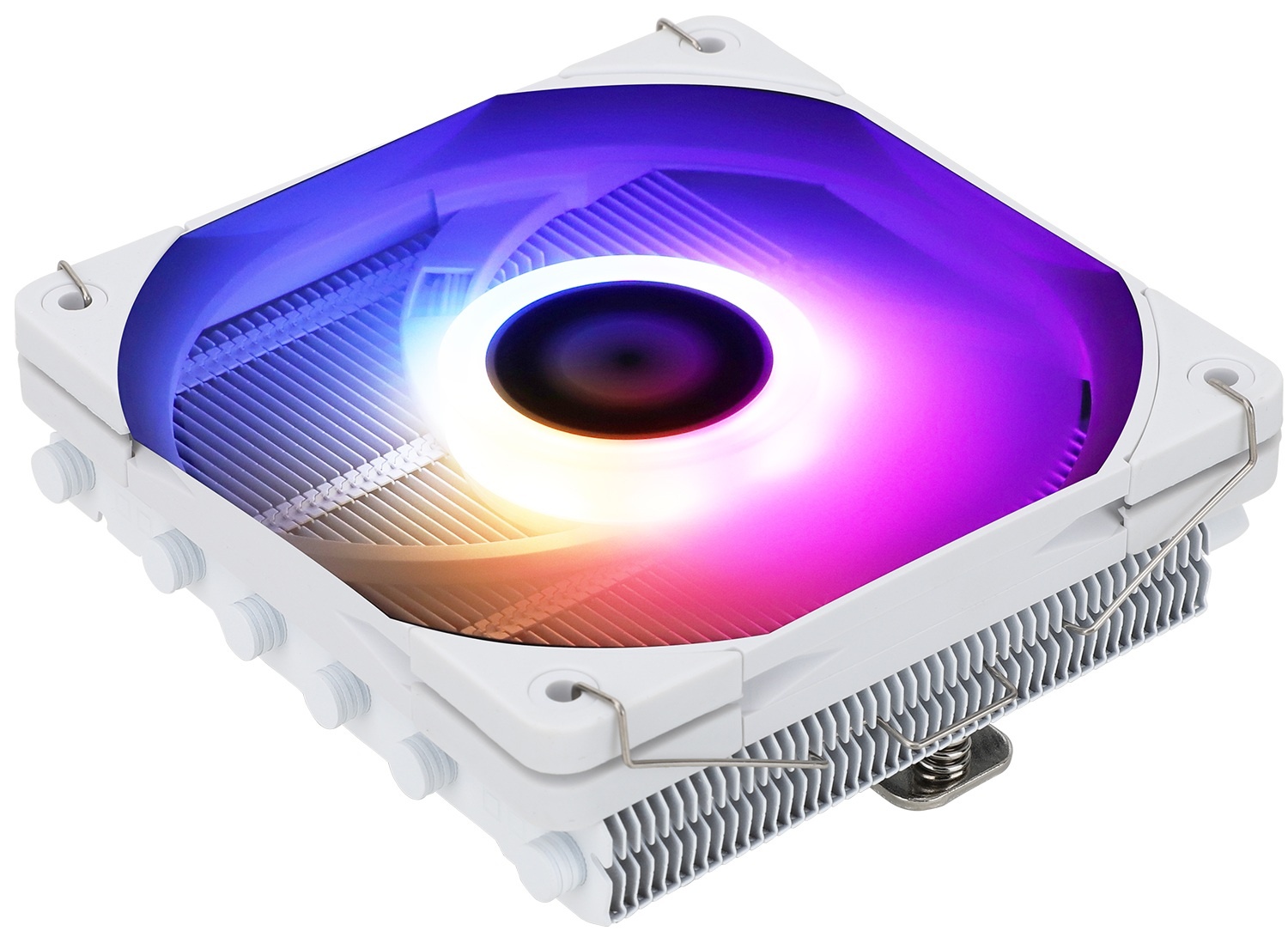Кулер для процессора Thermalright AXP-120 X67 White Argb (4-pin PWM, 52mm, Ni/Cu, 6x6mm, ARGB, 1x120
