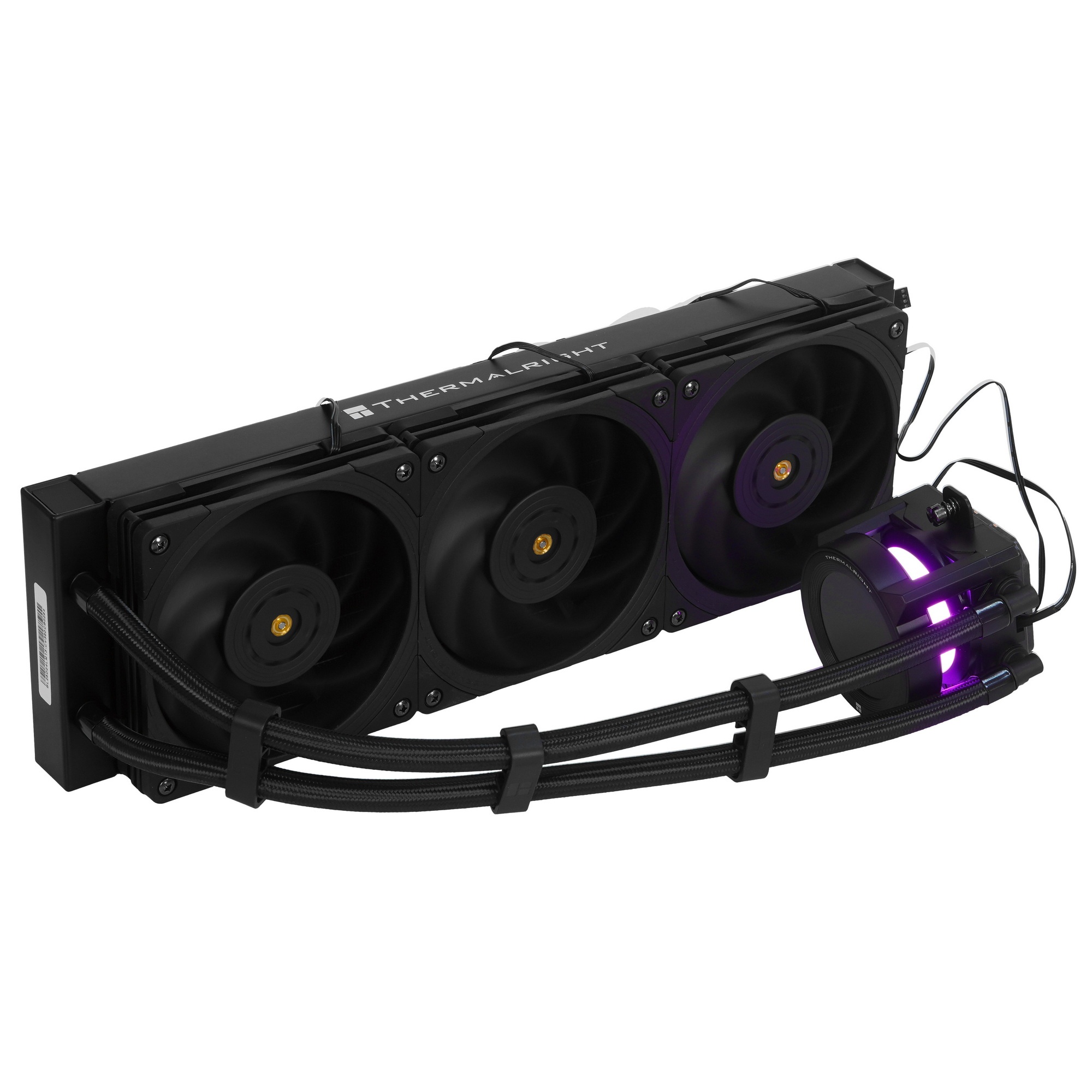 Система жидкостного охлаждения Thermalright Core Vision 360 (360mm, LED, Black, ARGB/ Fans: 3x120mm,