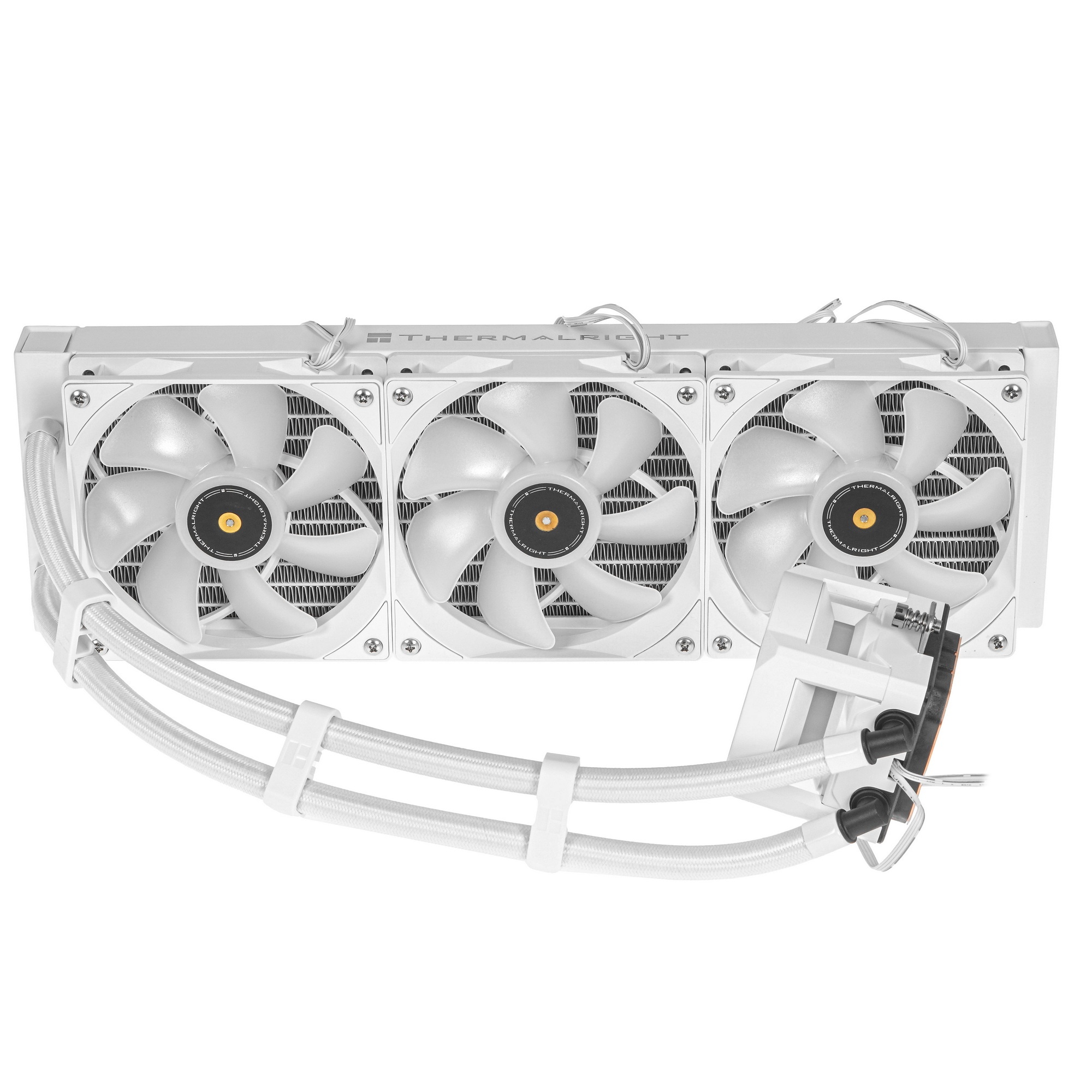 Система жидкостного охлаждения Thermalright Core Vision 360 (360mm, LED, White, ARGB/ Fans: 3x120mm,