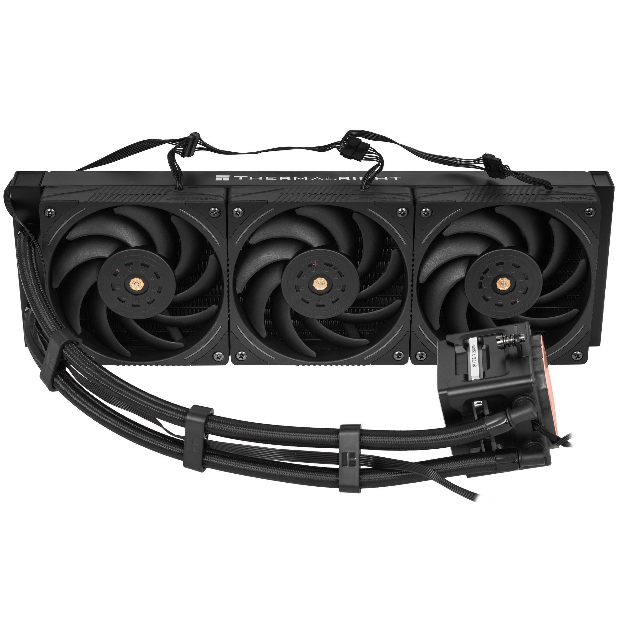 Система жидкостного охлаждения Thermalright Elite Vision 360 (360mm, LED, Black, ARGB/ Fans: 3x120mm