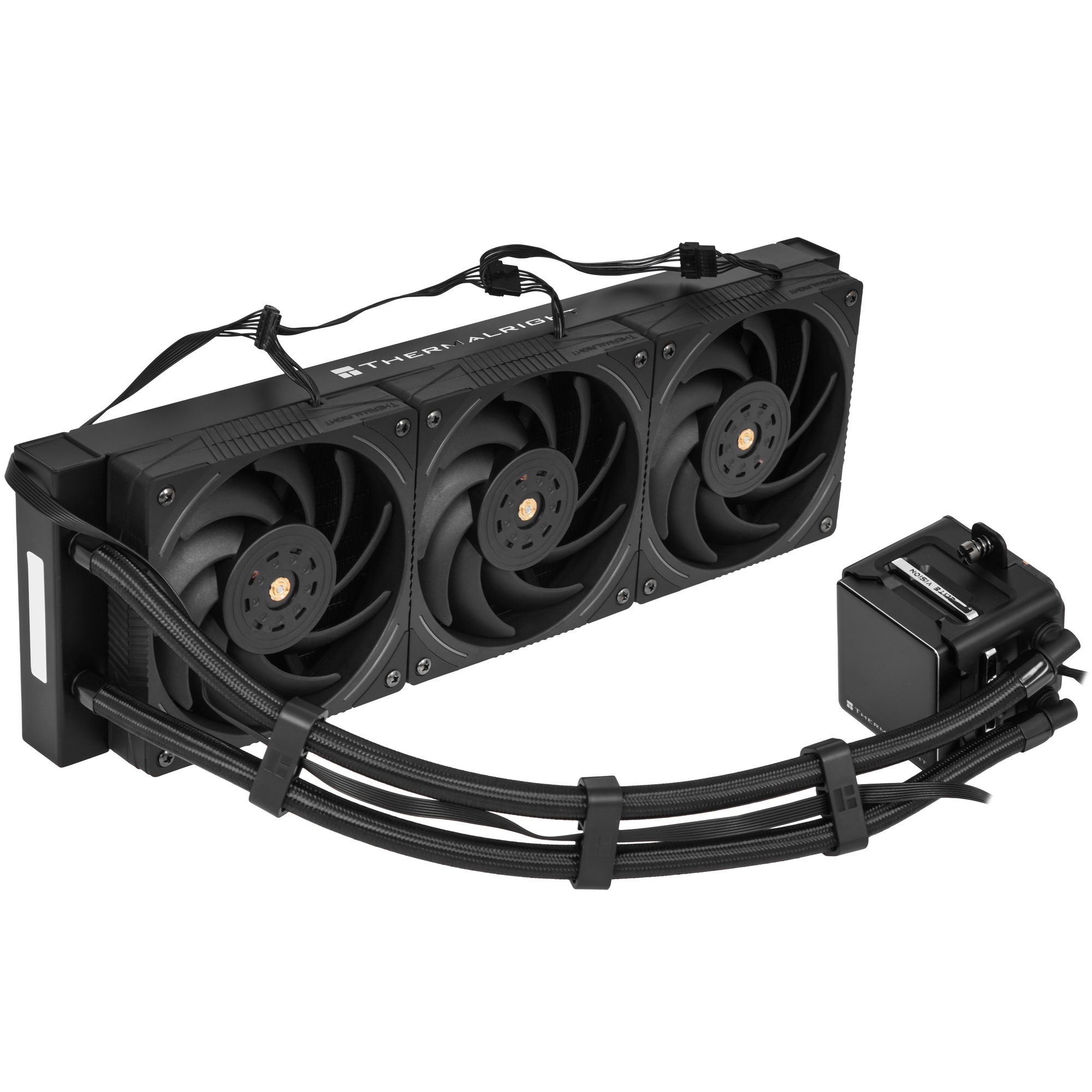 Система жидкостного охлаждения Thermalright Elite Vision 360 (360mm, LED, Black, ARGB/ Fans: 3x120mm