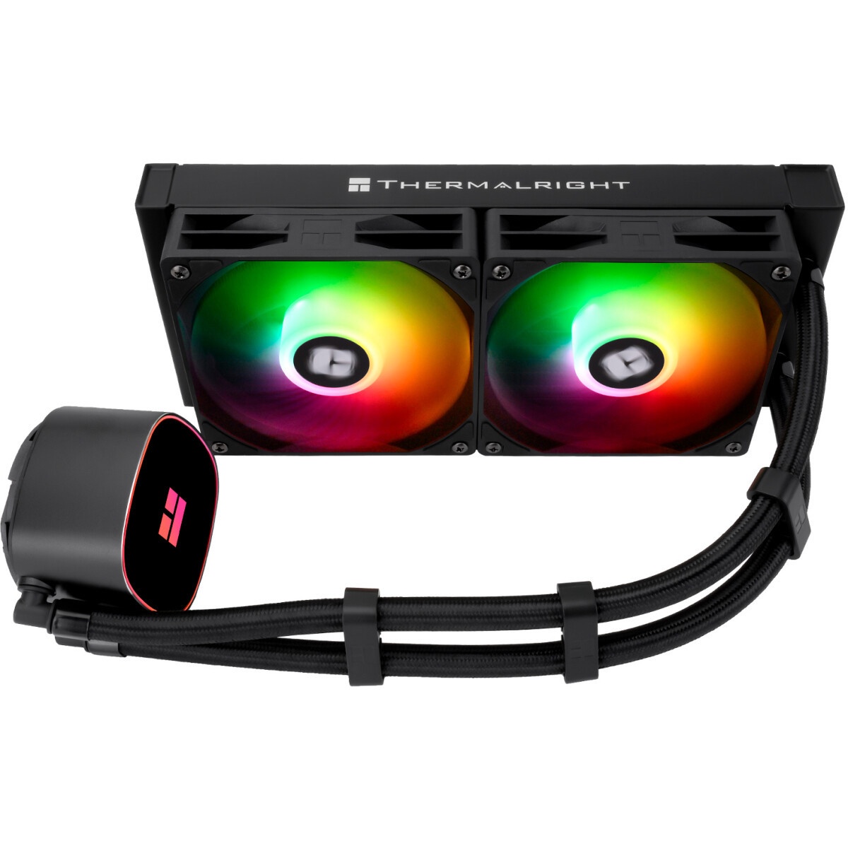 Система жидкостного охлаждения Thermalright Frozen Horizon 240 Digital (240mm, LED temp., Black, ARG