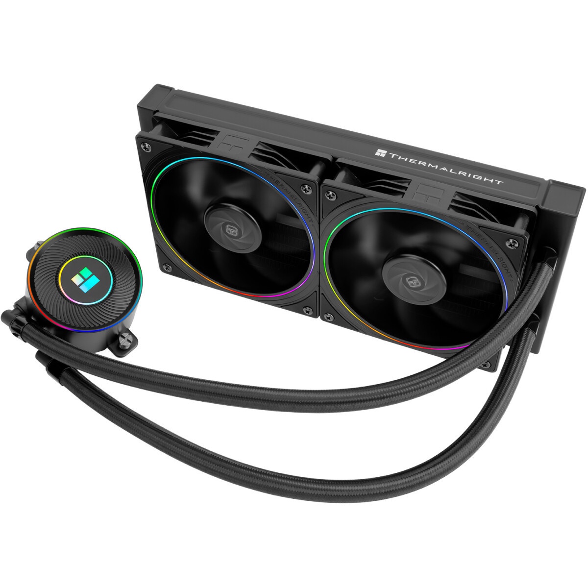 Система жидкостного охлаждения Thermalright Frozen Horizon 240 Digital (240mm, LED temp., Black, ARG
