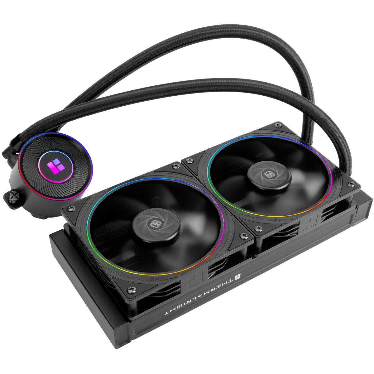 Система жидкостного охлаждения Thermalright Frozen Horizon 240 Digital (240mm, LED temp., Black, ARG