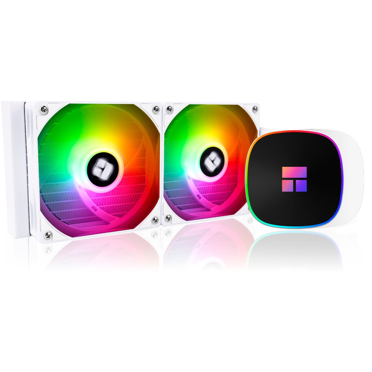 Система жидкостного охлаждения Thermalright Frozen Horizon 240 Digital (240mm, LED temp., White, ARG