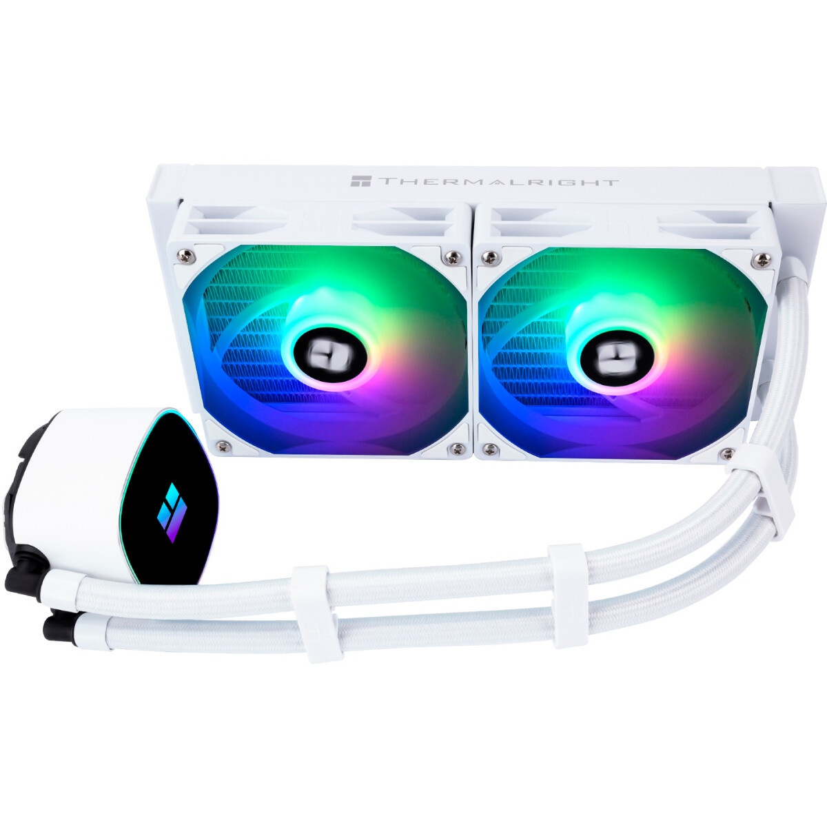 Система жидкостного охлаждения Thermalright Frozen Horizon 240 Digital (240mm, LED temp., White, ARG
