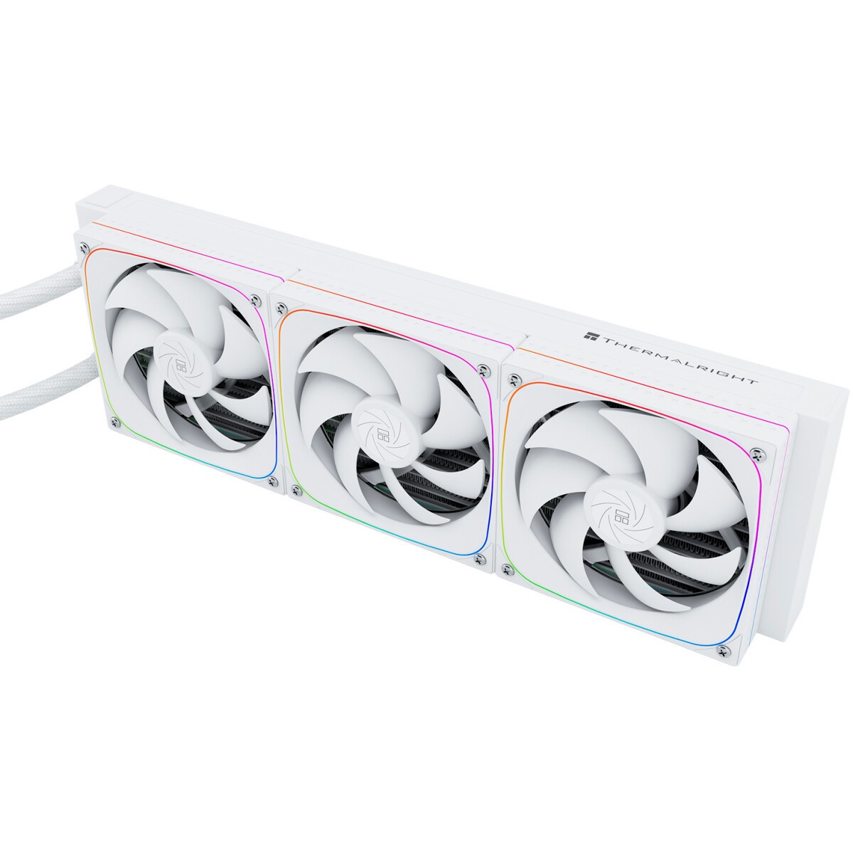 Система жидкостного охлаждения Thermalright Frozen Horizon 360 Digital (360mm, LED temp., White, ARG