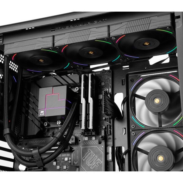 Система жидкостного охлаждения Thermalright Frozen Vision 360 V2 (360mm, LED, Black, ARGB/ Fans: 3x1