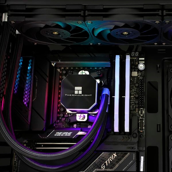 Система жидкостного охлаждения Thermalright Frozen Vision 360 V2 (360mm, LED, Black, ARGB/ Fans: 3x1