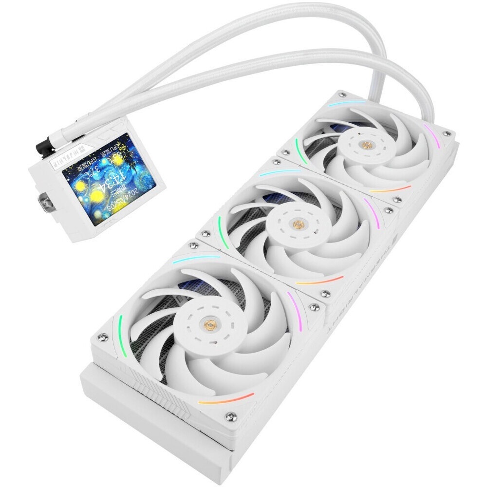Система жидкостного охлаждения Thermalright Frozen Vision 360 V2 (360mm, LED, Black, ARGB/ Fans: 3x1