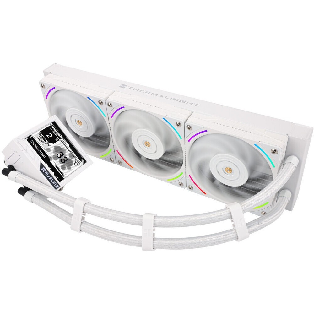 Система жидкостного охлаждения Thermalright Frozen Vision 360 V2 (360mm, LED, Black, ARGB/ Fans: 3x1