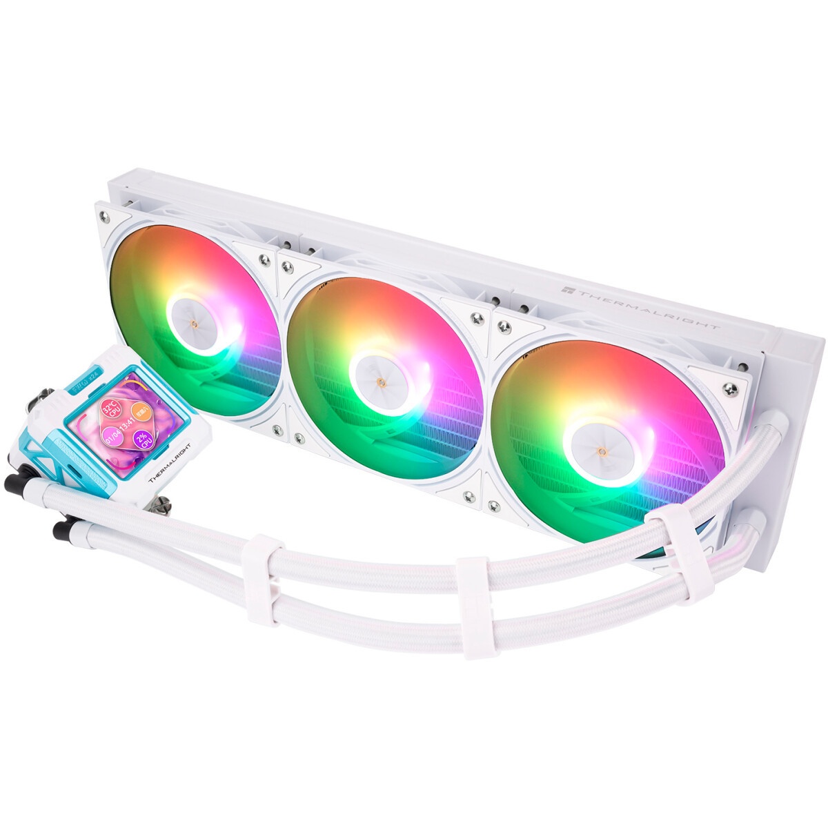 Система жидкостного охлаждения Thermalright Frozen Vision 360 V2 (360mm, LED, Black, ARGB/ Fans: 3x1