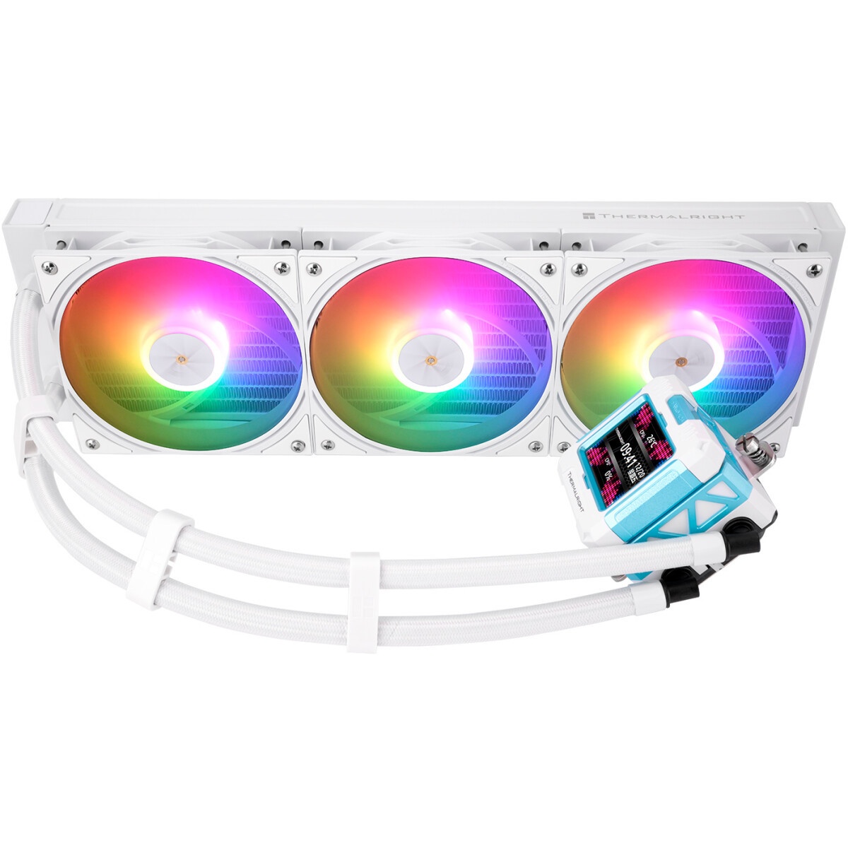 Система жидкостного охлаждения Thermalright Frozen Vision 360 V2 (360mm, LED, Black, ARGB/ Fans: 3x1