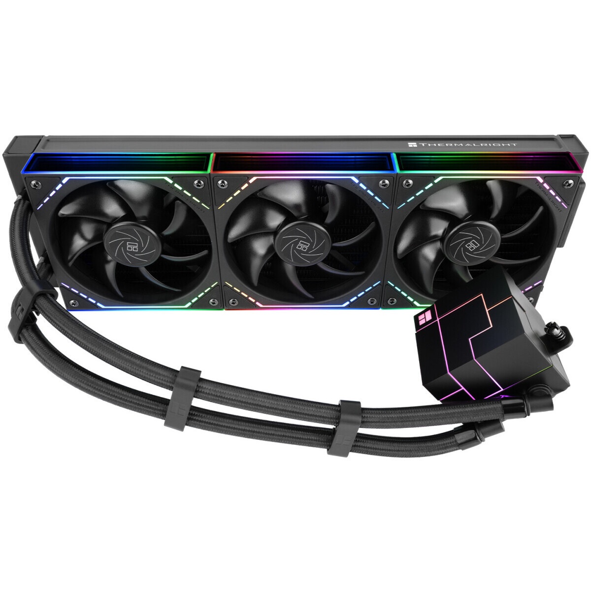 Водяное охлаждение для процессора Thermalright Frozen Warframe SE 360 ARGB V2 (360mm, LED temp., Whi