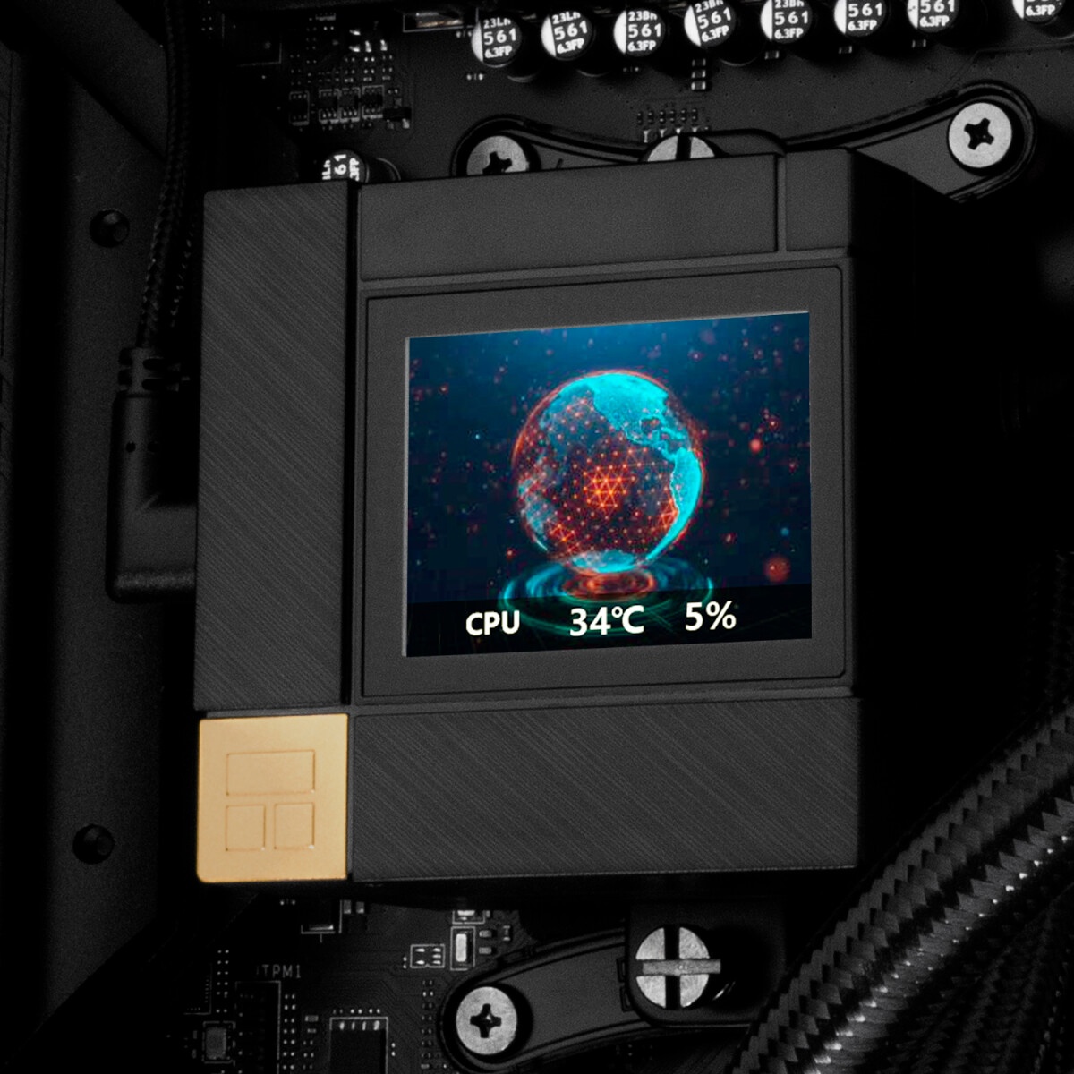 Водяное охлаждение для процессора Thermalright Frozen Warframe SE 360 ARGB V2 (360mm, LED temp., Whi