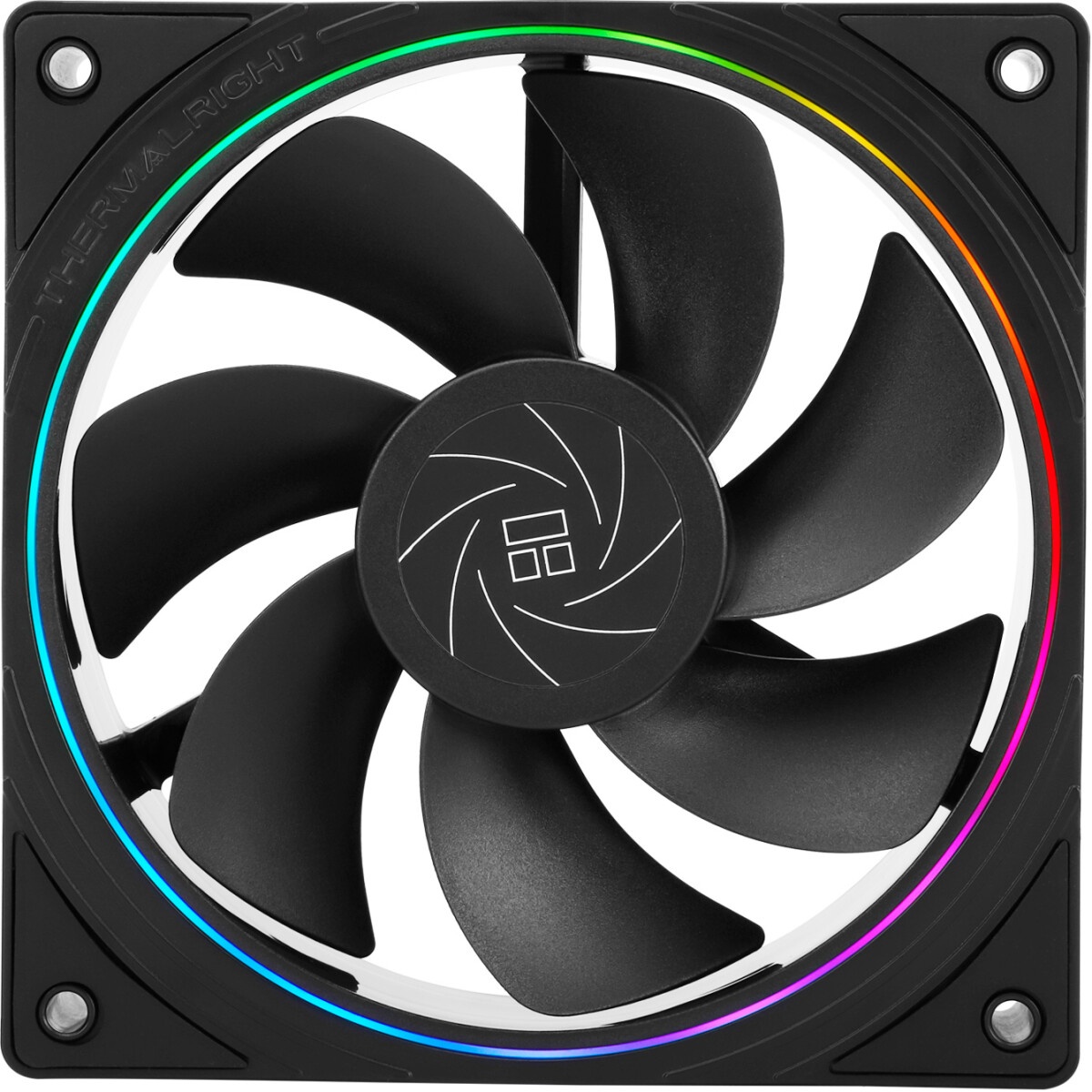 Кулер для корпуса Thermalright TL-M12QR Reverse (124x120x25mm, 4-pin PWM, ARGB, 47.6CFM, 23.2dBA, 15