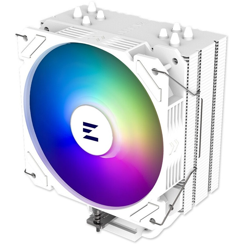 Кулер ZALMAN CNPS9X PERFORMA WHITE ARGB, 120мм FAN, 4 HEAT PIPES, 4-PIN PWM, 700-1800 RPM, 28DBA MAX