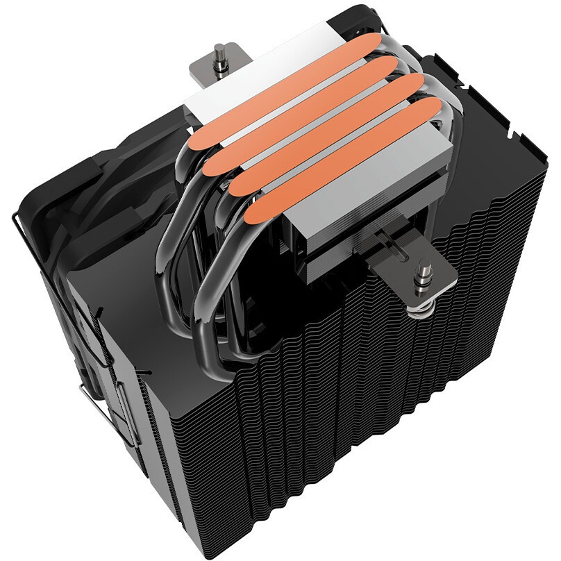 Кулер ZALMAN CNPS9X PERFORMA WHITE ARGB, 120мм FAN, 4 HEAT PIPES, 4-PIN PWM, 700-1800 RPM, 28DBA MAX
