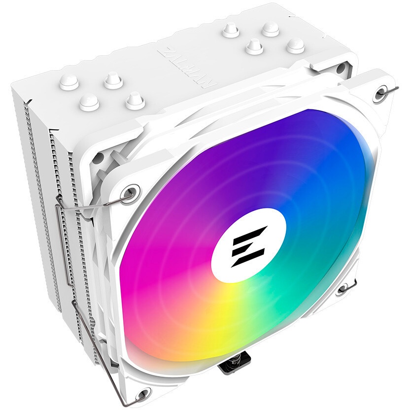 Кулер ZALMAN CNPS9X PERFORMA WHITE ARGB, 120мм FAN, 4 HEAT PIPES, 4-PIN PWM, 700-1800 RPM, 28DBA MAX