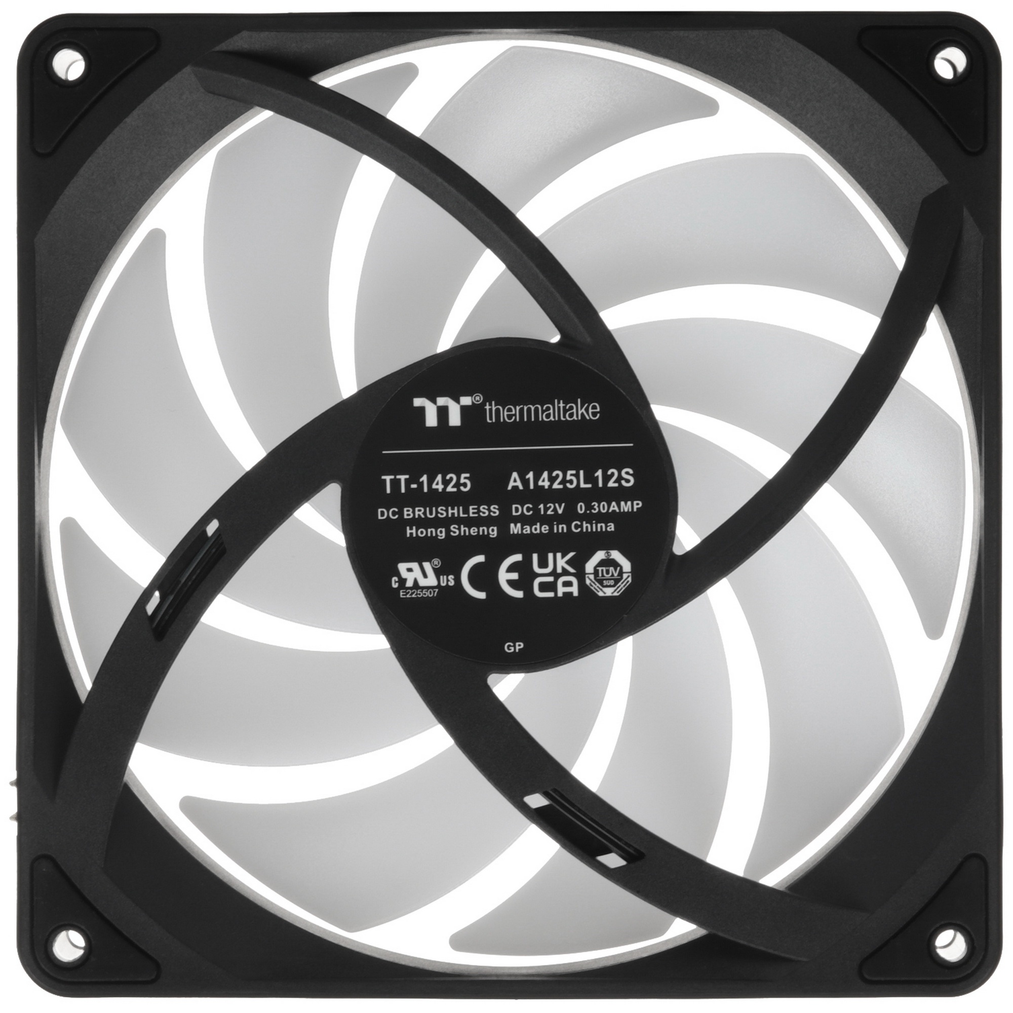Вентилятор для корпуса Thermaltake CT140 EX Sync ARGB 140х140x25 черный 4-pin 30.7дБ (упак.:3шт) (CL
