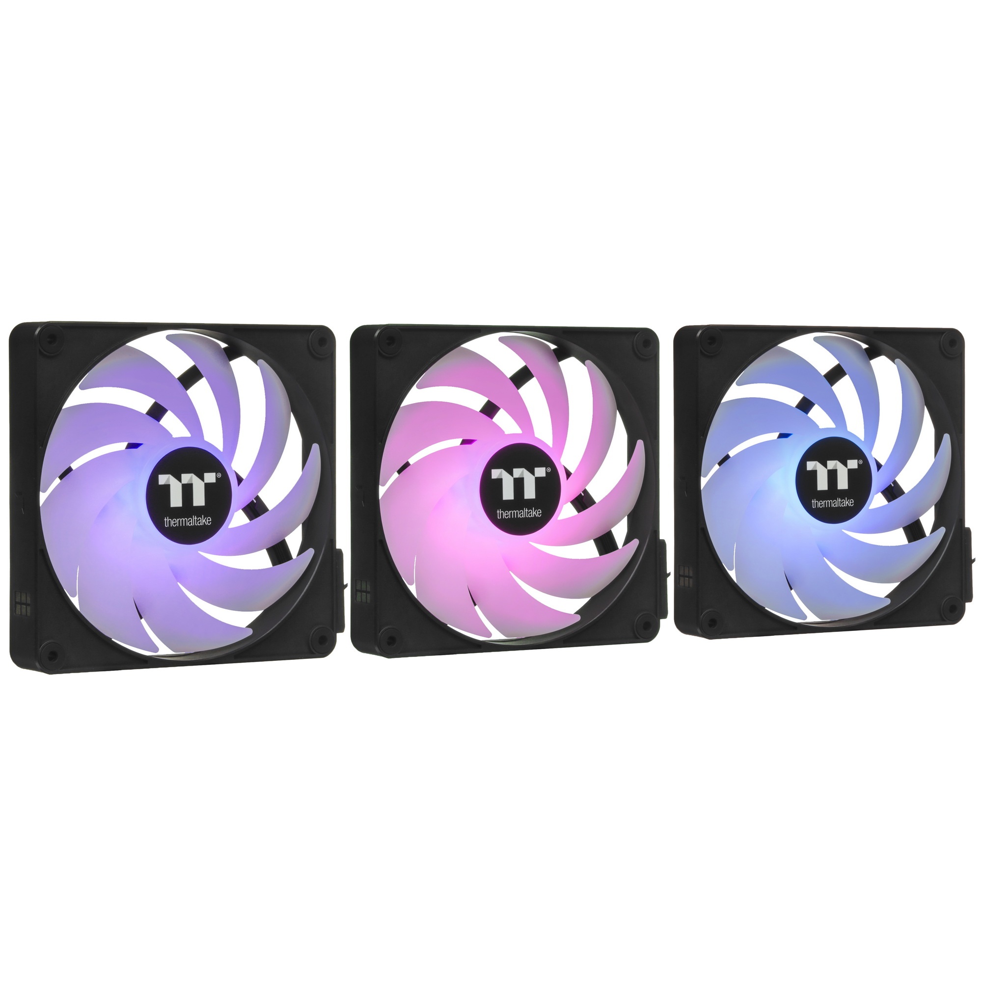 Вентилятор для корпуса Thermaltake CT140 EX Sync ARGB 140х140x25 черный 4-pin 30.7дБ (упак.:3шт) (CL