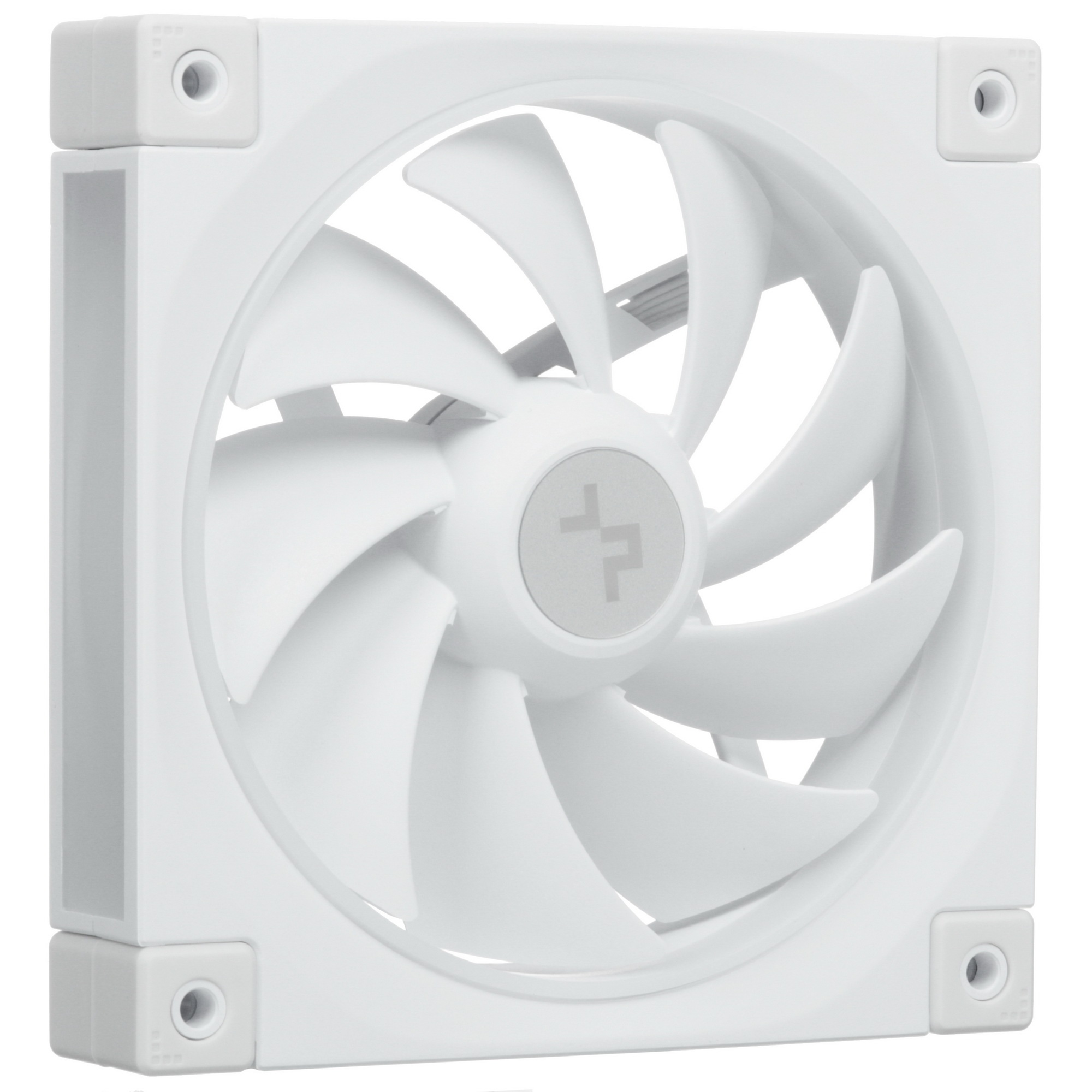 Вентилятор для корпуса DEEPCOOL FL12 WH белый, 120 мм, 2150 об/мин, 32 дБ, 4 pin