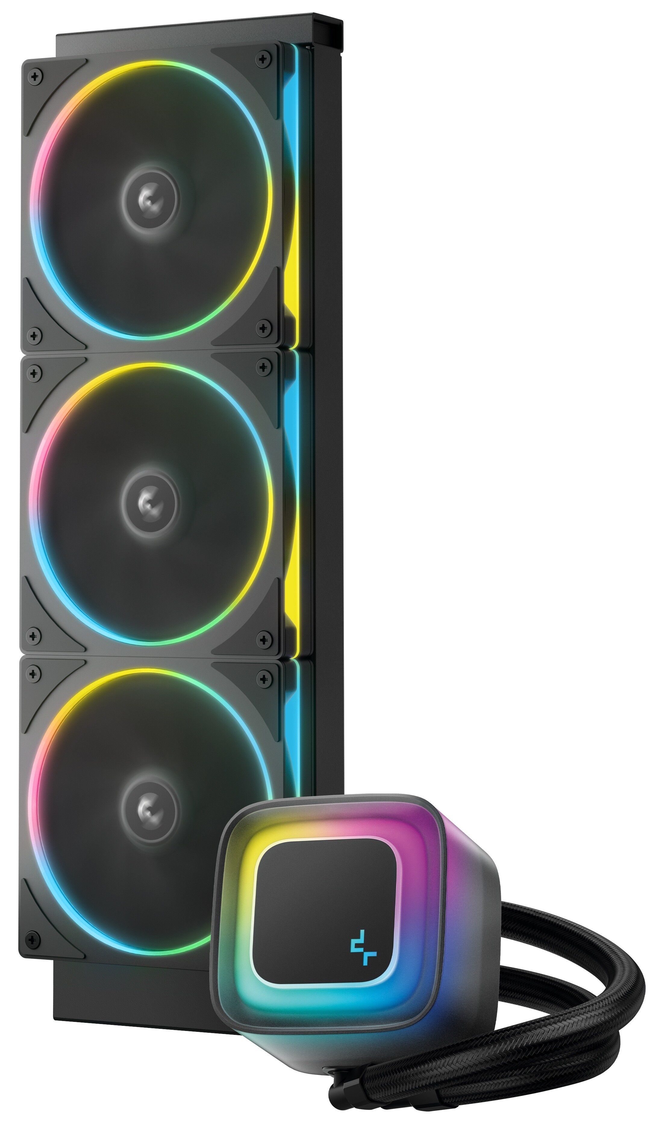 Система водяного охлаждения Deepcool LE360 PRO ARGB Soc-AM5/AM4/1200/1700/1851 черный 4-pin 19-33dB
