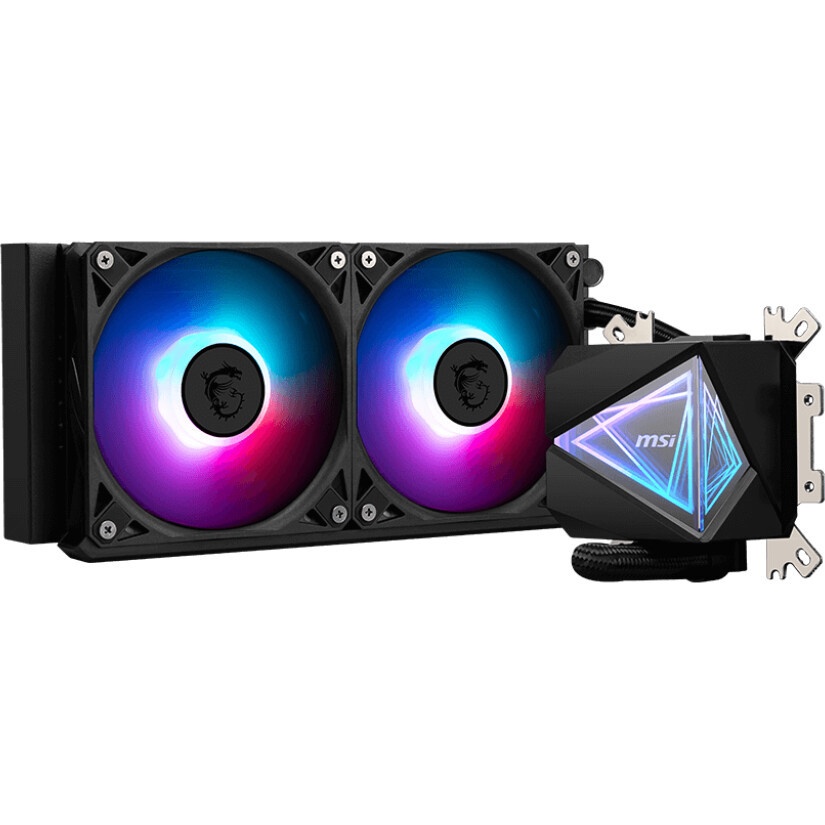Жидкостная система охлаждения MSI MAG CORELIQUID A13 240 2x ARGB Fan, ARGB Block,