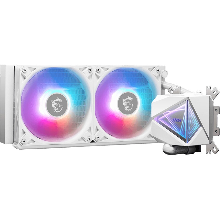 Жидкостная система охлаждения MSI MAG CORELIQUID A13 240 2x ARGB Fan, ARGB Block,