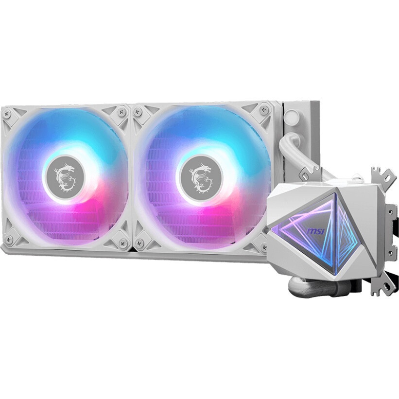Жидкостная система охлаждения MSI MAG CORELIQUID A13 240 2x ARGB Fan, ARGB Block,