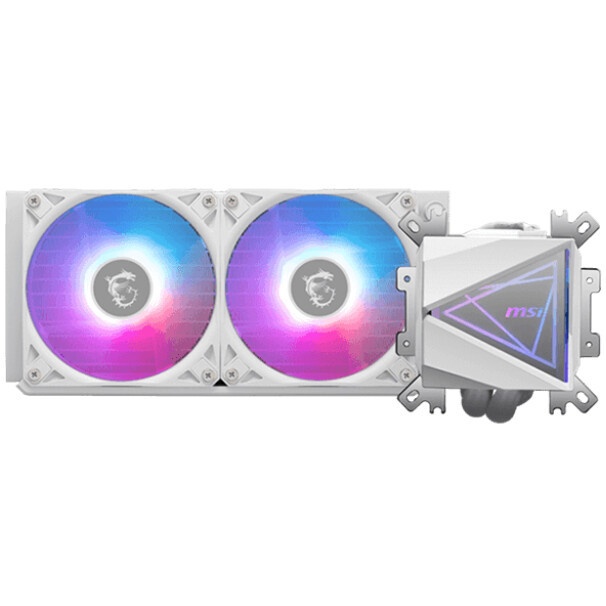 Жидкостная система охлаждения MSI MAG CORELIQUID A13 240 2x ARGB Fan, ARGB Block,