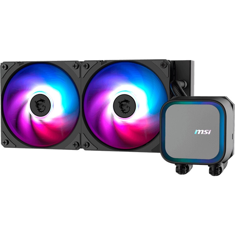 Жидкостная система охлаждения MSI MAG CORELIQUID A13 240 2x ARGB Fan, ARGB Block,