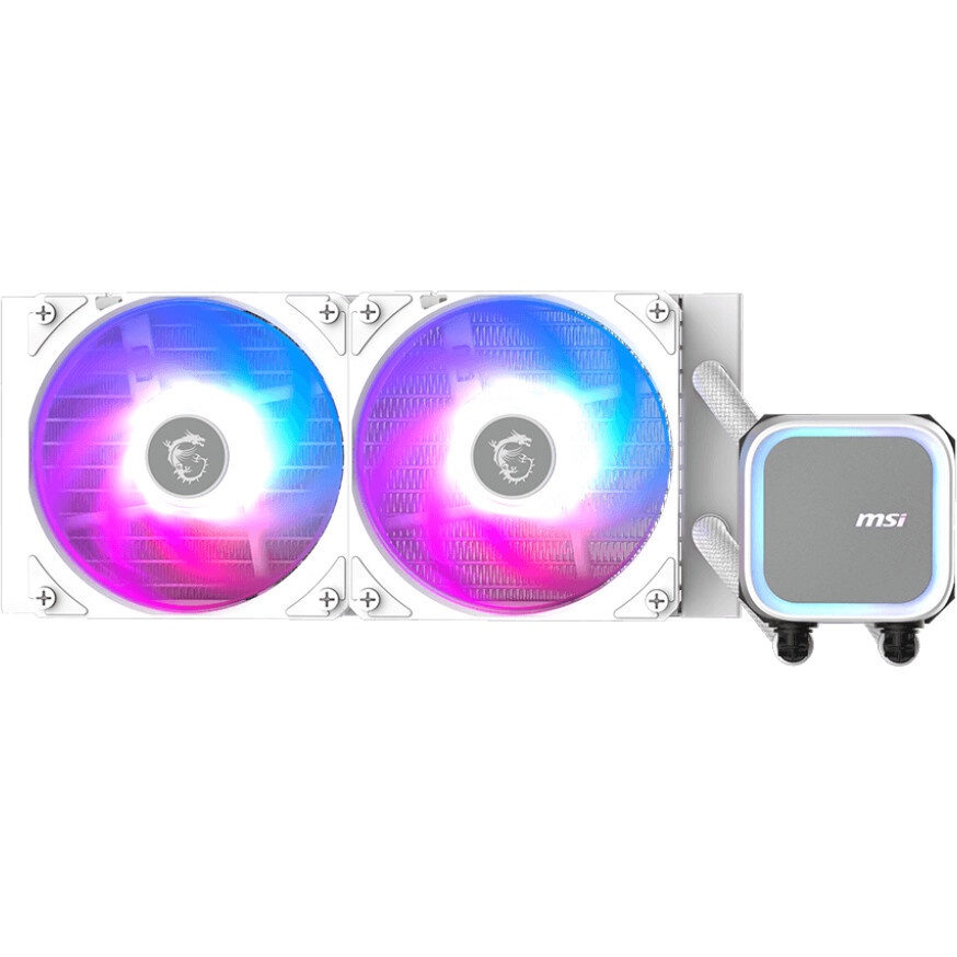 Жидкостная система охлаждения MSI MAG CORELIQUID A13 240 2x ARGB Fan, ARGB Block,