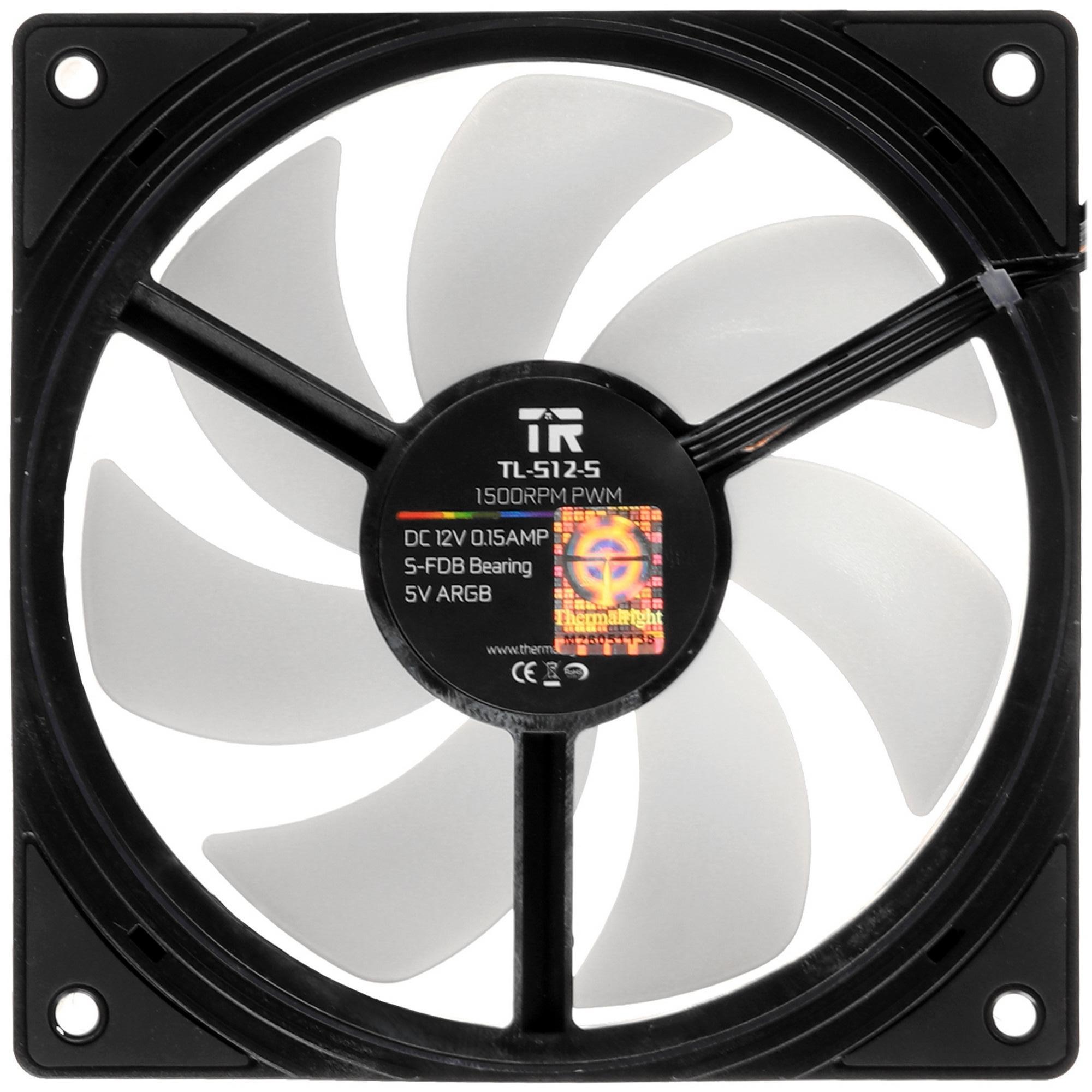 Вентилятор в корпус Thermalright Fan TL-S12-S ARGB 120мм/ PWM/ S-FDB Bearing