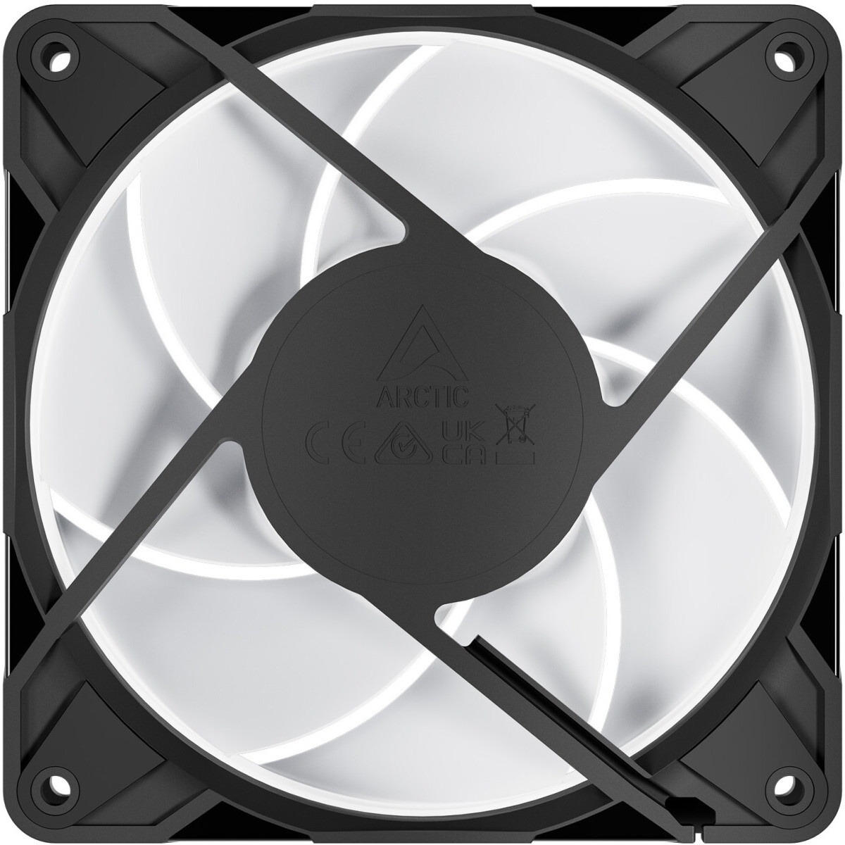 Вентилятор корпусной ARCTIC P12 Pro A-RGB (White) - 3 Pack- retail (ACFAN00326A)