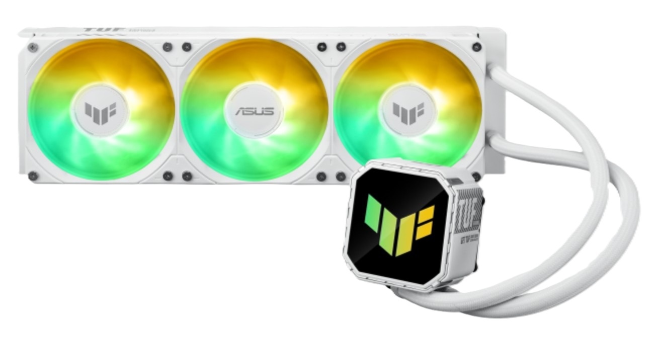 Жидкостная система охлаждения ASUS TUF GAMING LC III 360 ARGB WHT