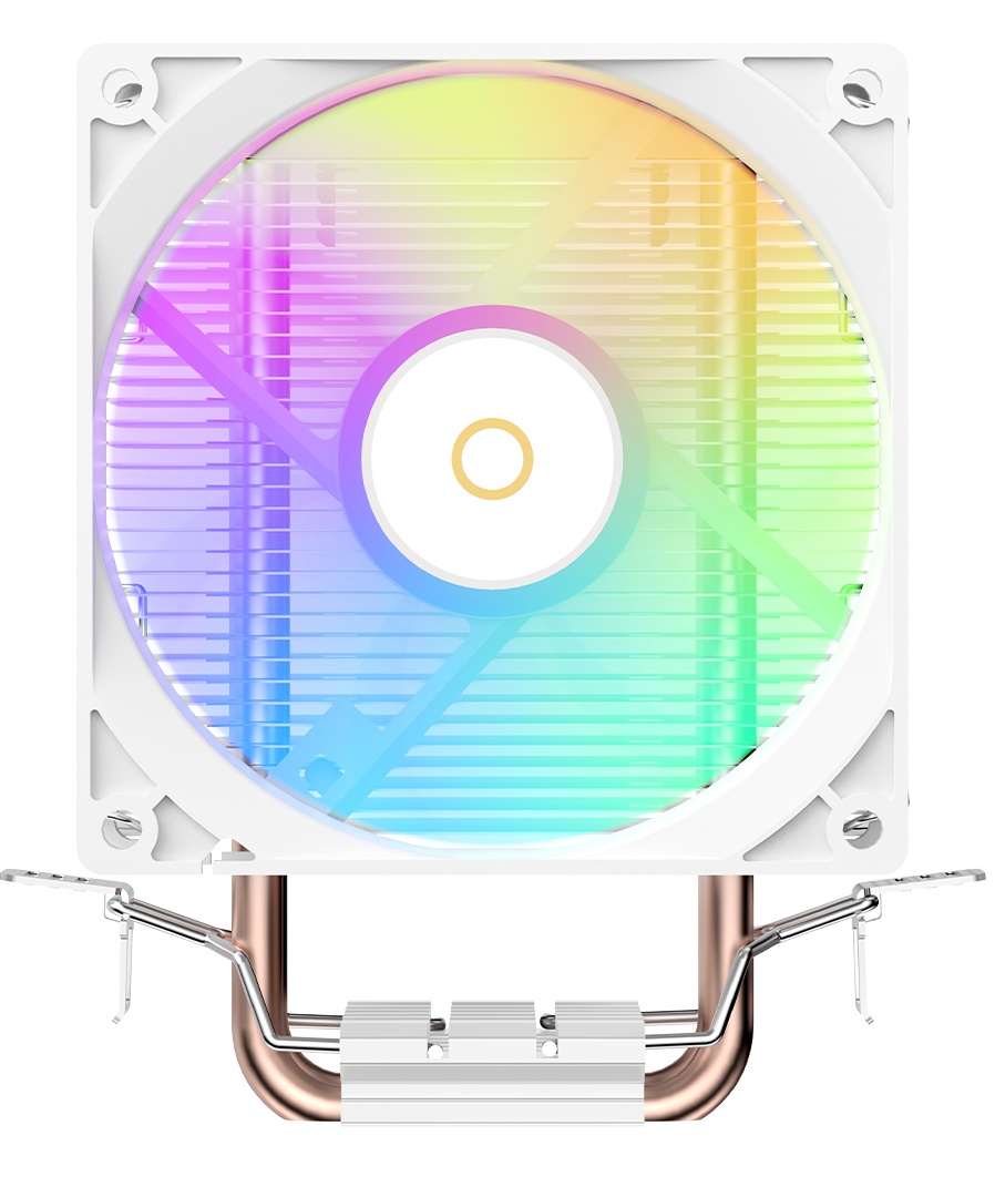 Кулер для процессора Ocypus Gamma A20 WH ARGB, 92mm FARGB FAN, Top FARGB Panel, 2 HEAT PIPES, 3-PIN,