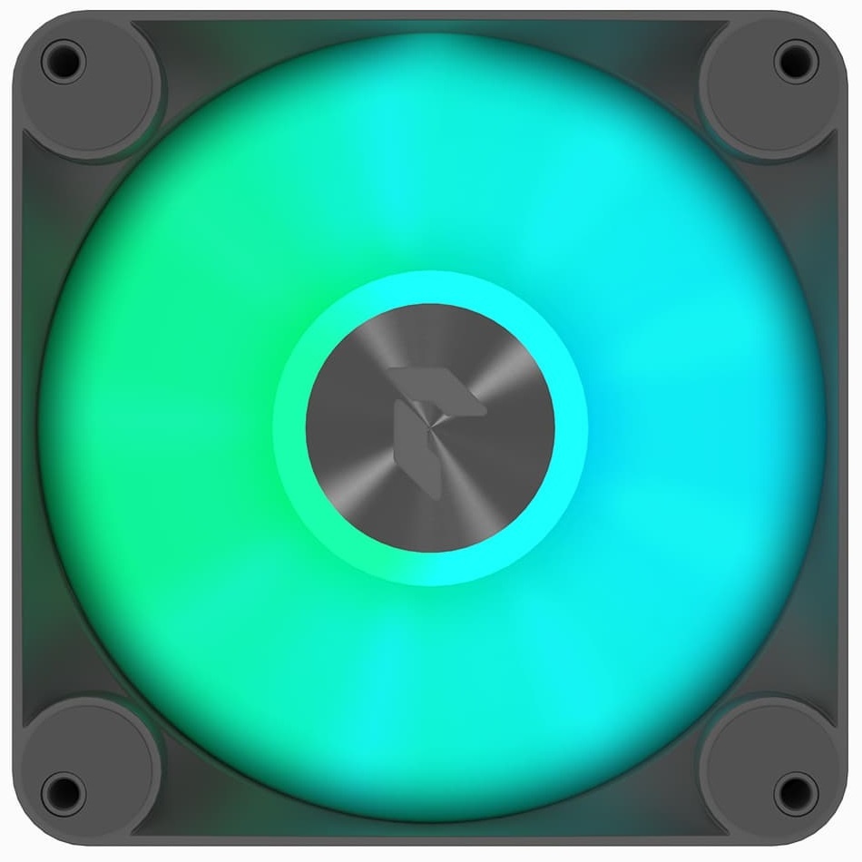 Вентилятор для корпуса Aerocool / Formula APNX FP1-120 PWM ARGB черный, 120 мм, 1600 об/мин, 33 дБ,
