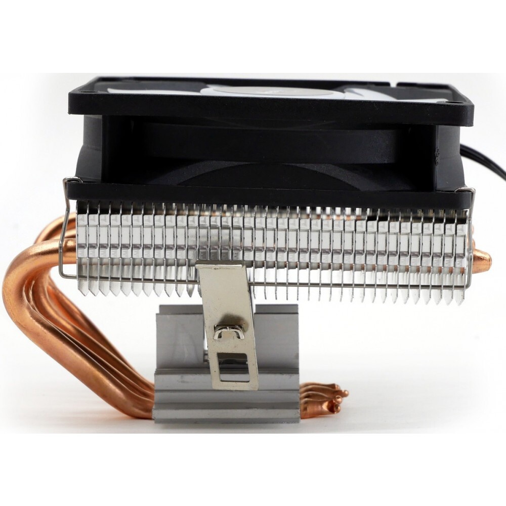 Кулер ExeGate Wizard EXX200-PWM.RGB (Al+Cu, 2 тепл.трубки, LGA775/1150/1151/1155/1156/1200/1700/1851