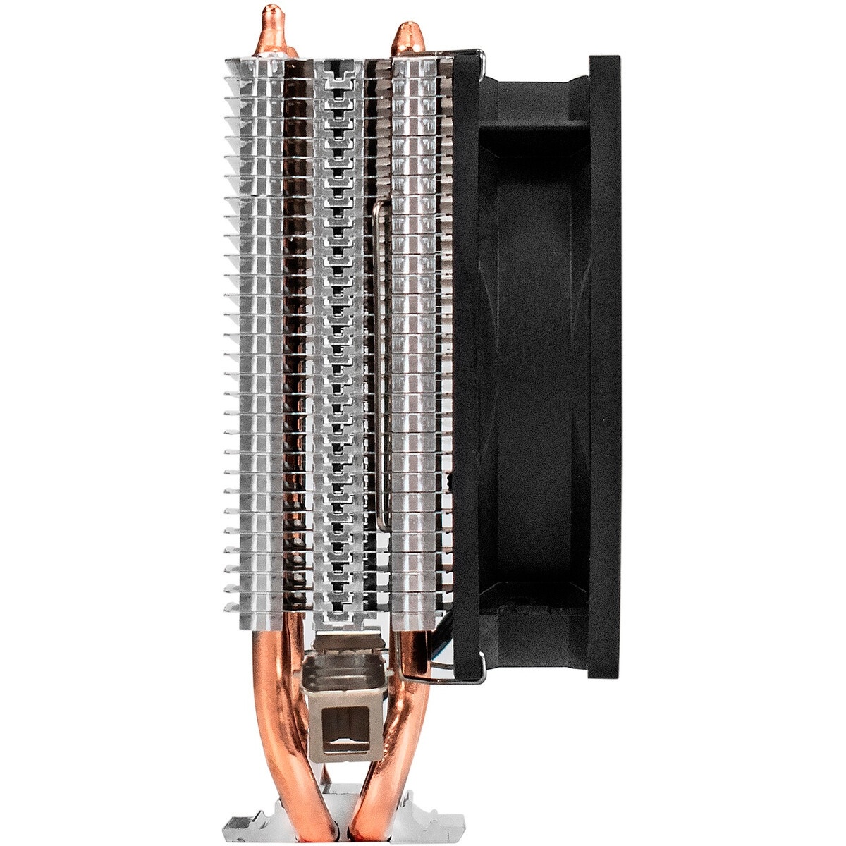 Кулер ExeGate Wizard EXX200-PWM.RGB (Al+Cu, 2 тепл.трубки, LGA775/1150/1151/1155/1156/1200/1700/1851