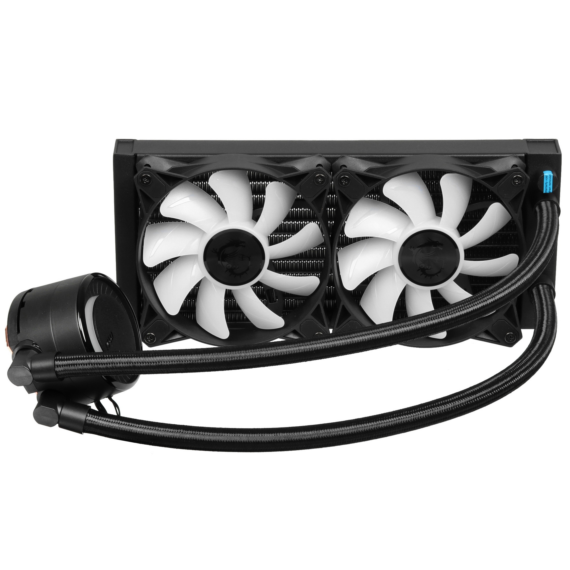 Система жидкостного охлаждения MSI MAG CORELIQUID E240 2x ARGB Fan LGA 1200/1700 AM5/AM4 (306-7ZW5E1